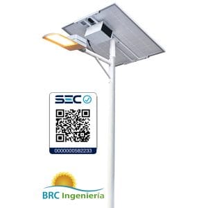 LUMINARIA SOLAR LED 80W DS01